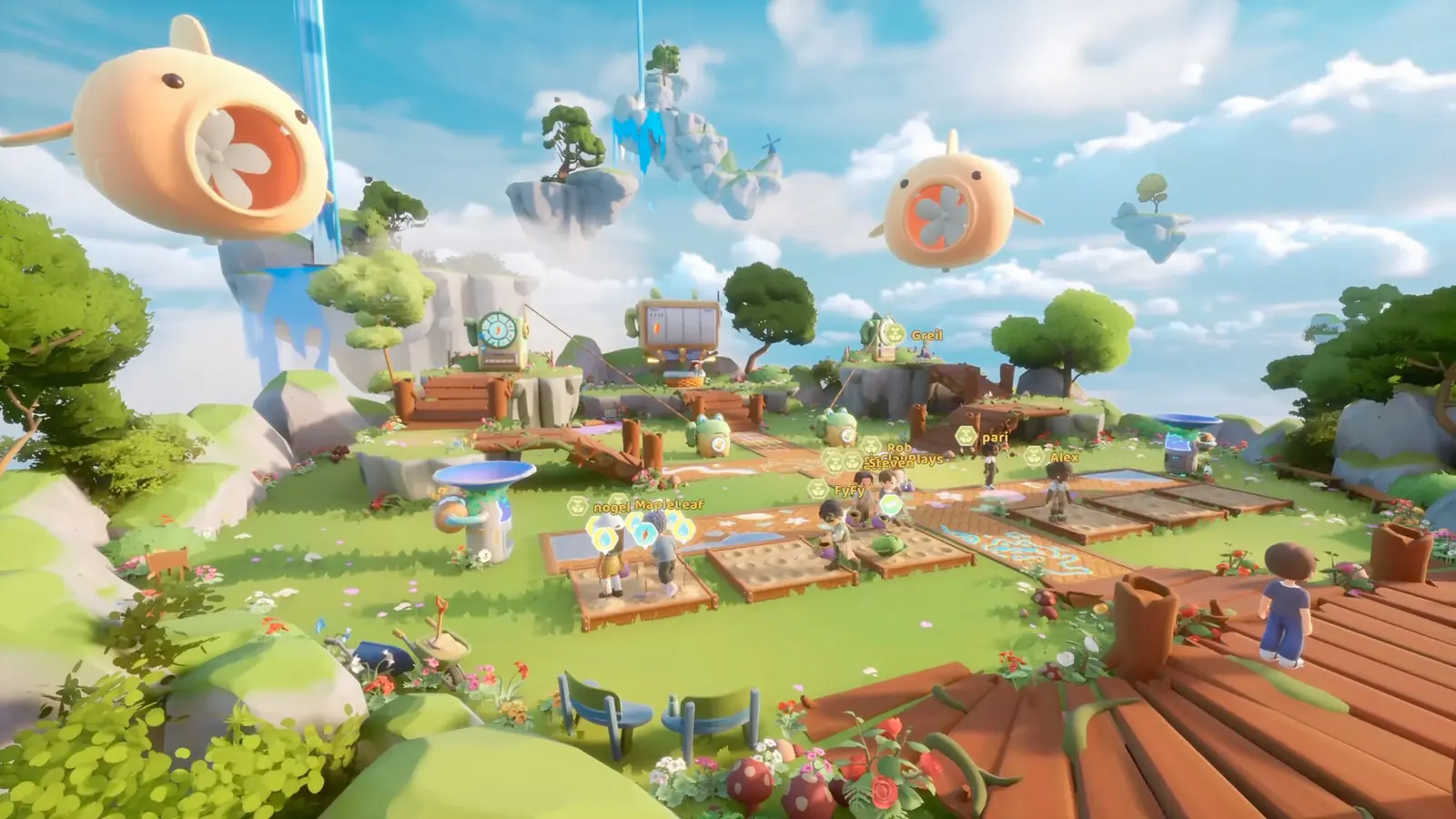 Capture Steam d’un jardin