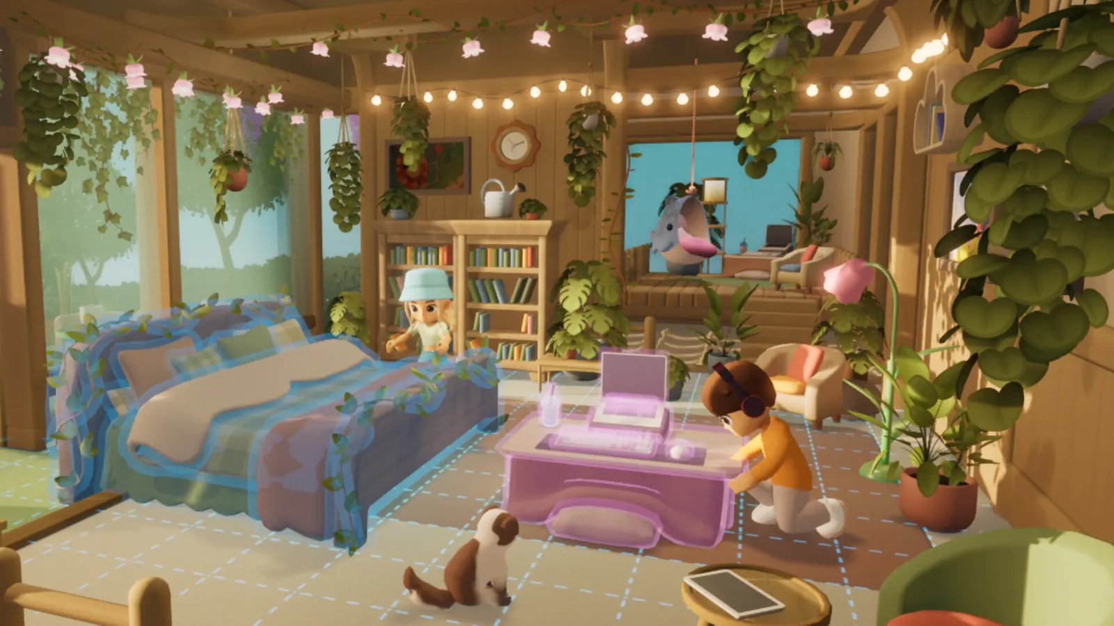 Steam screenshot of Loftia’s town